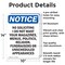 Signmission No Soliciting I Do Not Want Your OSHA Notice Sign, Aluminum, 10in W x 14in L, 2PK OS-2PACK-NS-A-1014-V-14822 - alternate 2